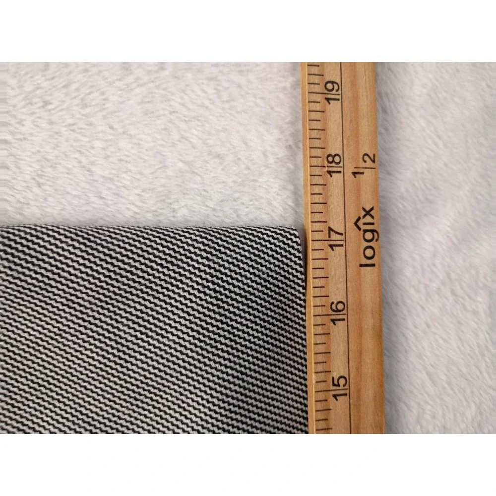 Express Women's Black White Houndstooth Pencil Skirt Size 4 High Waist Career